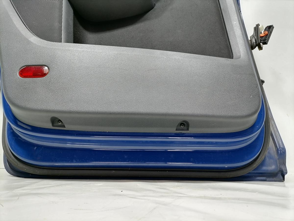 VW Touran 1T original T&uuml;r hinten links LL5M Indienblau Rohbau Bj.2008